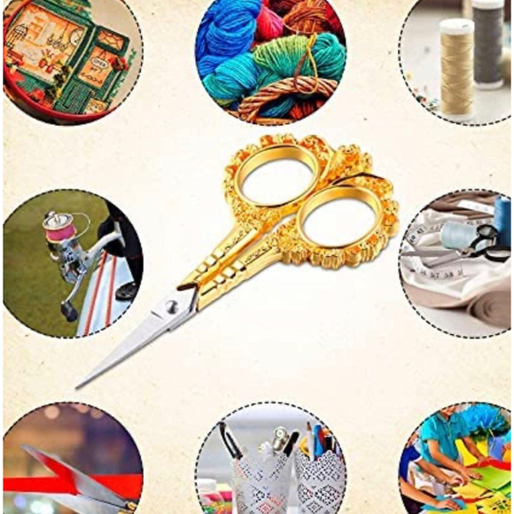 Embroidery Scissors - gold - Picture 3 of 8